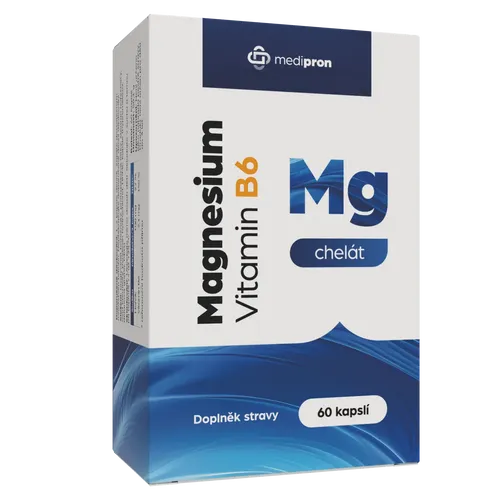 Magnesium Chelát + Vitamin B6