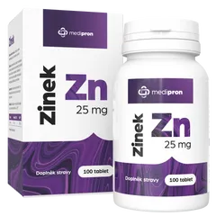Zinek 25 mg - produktový obrázek